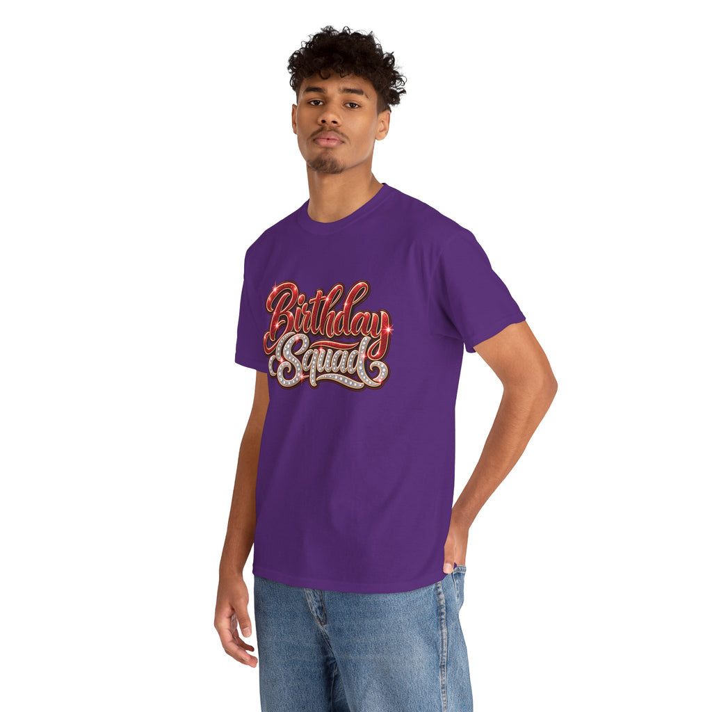 Birthday Squad Graphic T-Shirt