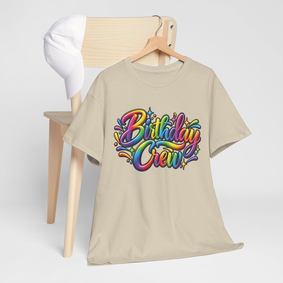 Birthday Crew Colorful Celebration T-Shirt