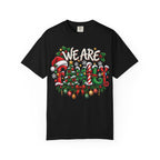 We Are Family Christmas T-shirt | Holiday Candy Cane Ornament Design