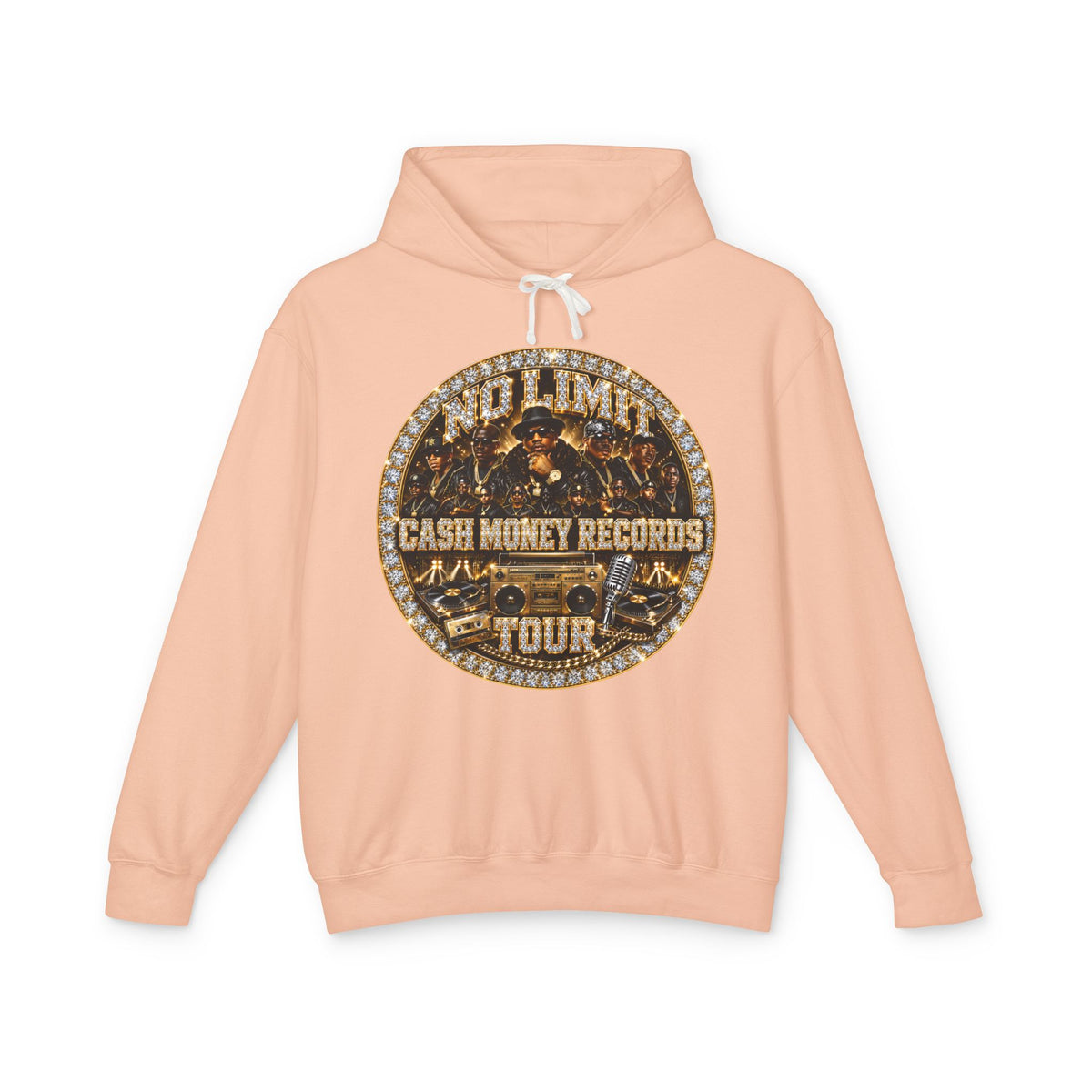 No Limits Cash Money Records Tour Hoodie | Vintage Band Logo