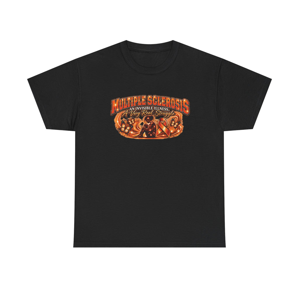 Multiple Sclerosis Awareness Tee | Neurological Support Ribbon Design
