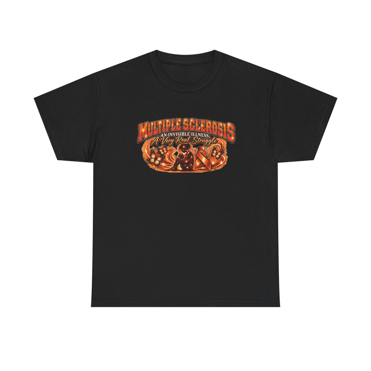 Multiple Sclerosis Awareness Tee | Neurological Support Ribbon Design