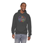 Detroit Graffiti Lion Hoodie | Colorful Street Art Pullover