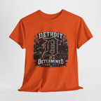Detroit D Skyline Determined True Grit T-Shirt | City Pride Tee