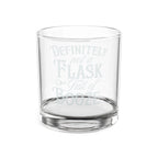 Definitely Not a Flask Full of Booze Whiskey Glass | Engraved 10.5oz