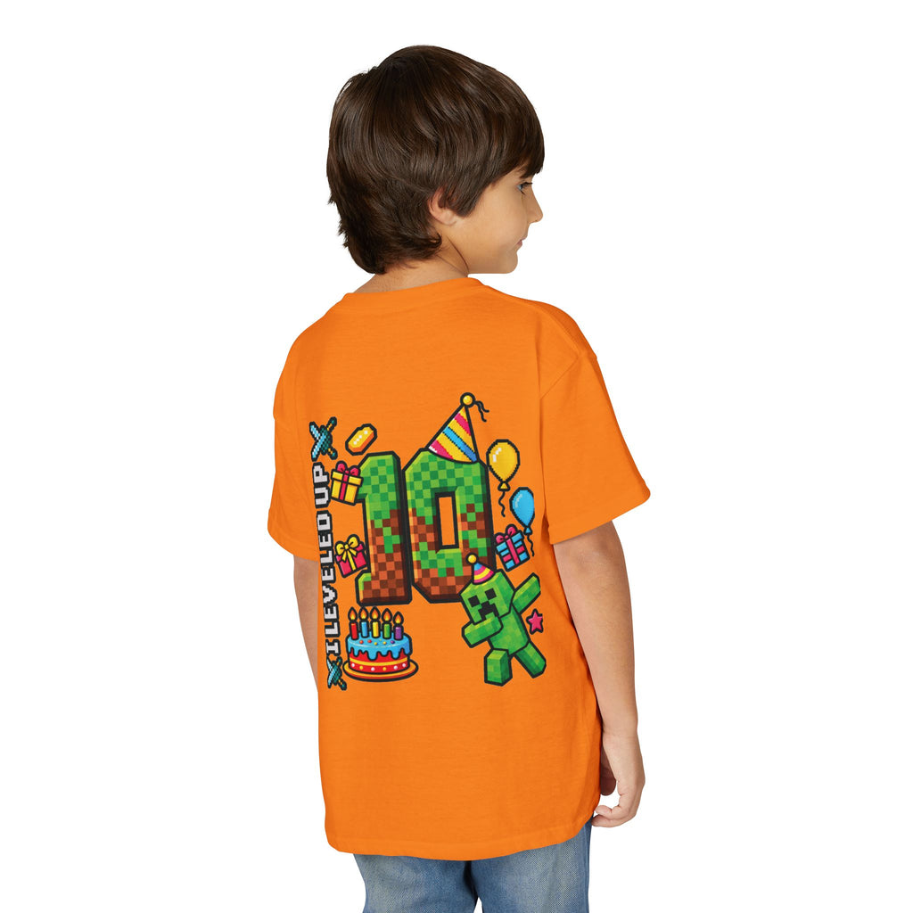 Minecraft-Inspired “Bruh, It’s My Birthday” Youth T-Shirt