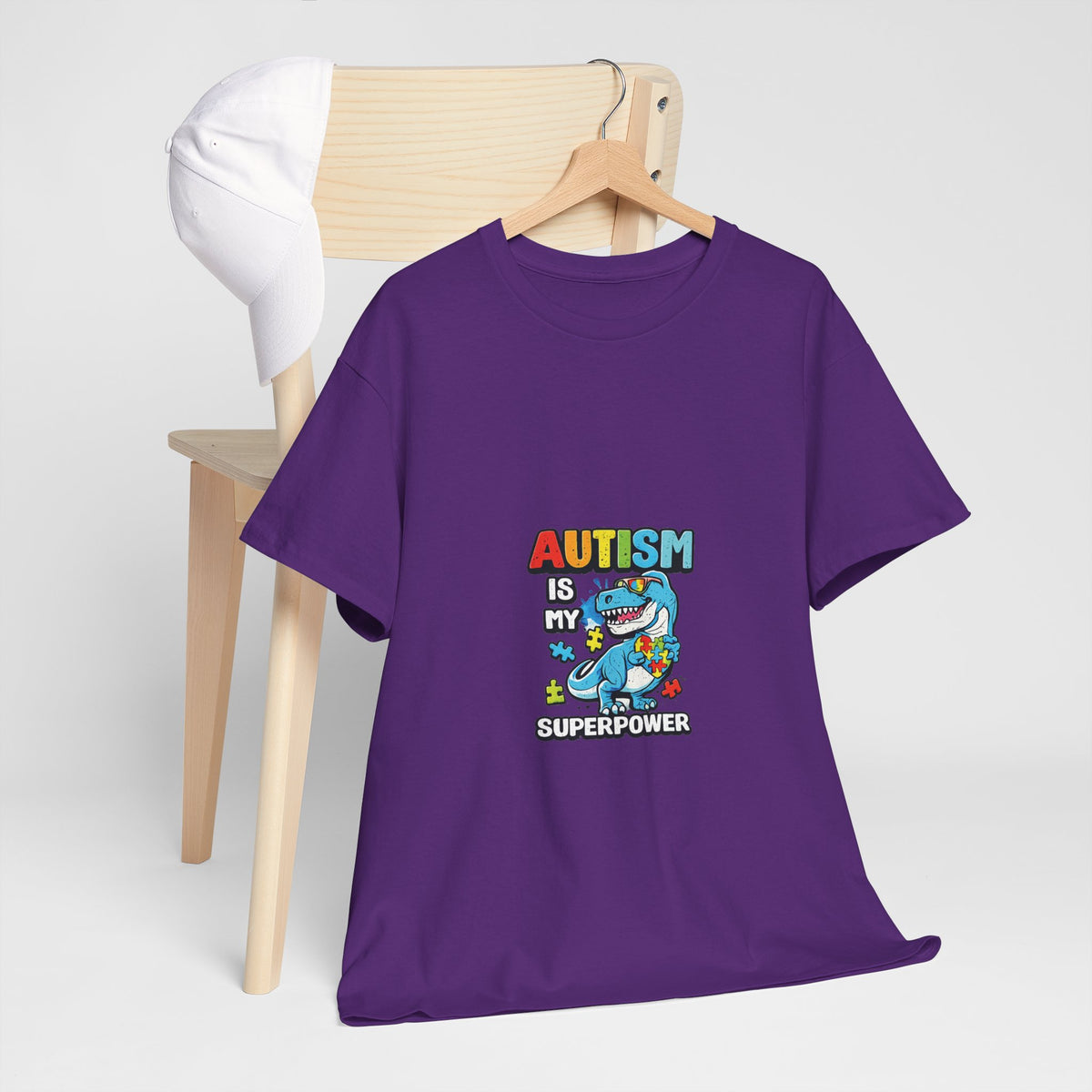 Autism Is My Superpower T-Shirt | Cute Shark Graphic Tee
