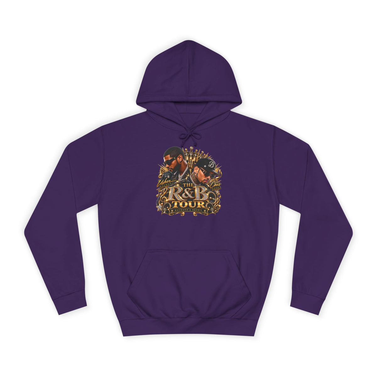 R&B Tour Graphic Hoodie | Retro Music Concert Sweatshirt