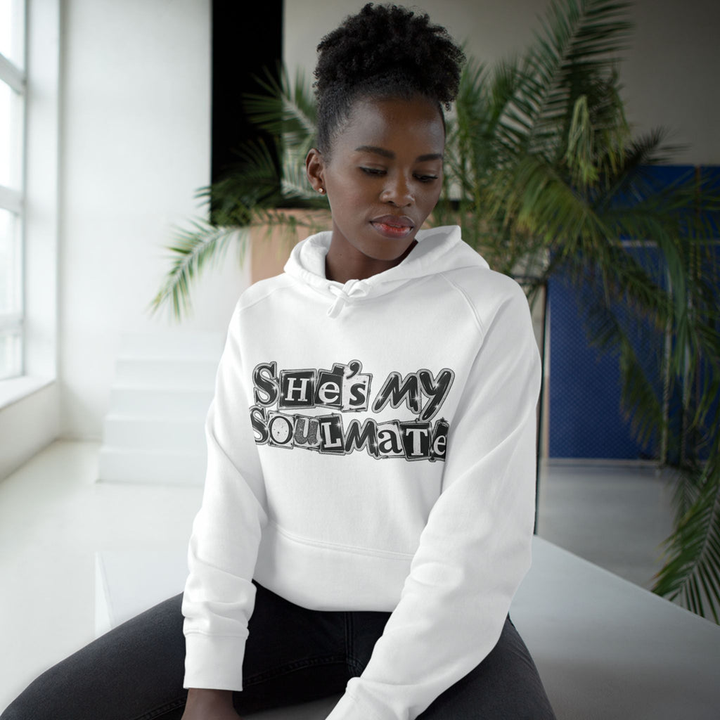 She's My Soulmate  Couples Romantic  Quote Hoodie