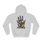 Maroon 5 Band Portrait Handprint Hoodie | Music Band Pullover