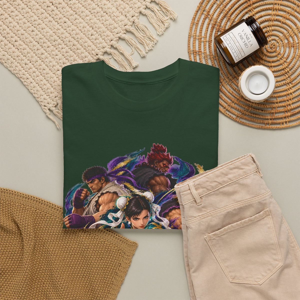 Street Fighter Characters Graphic T-Shirt