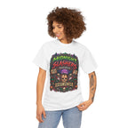 Midnight Slashers Society Skull Tee | Horror Club Graphic T-Shirt