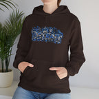 Detroit Graffiti Style Hoodie | City Skyline Street Art Pullover