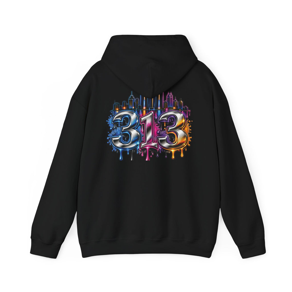 Detroit 313 City Pride Hoodie