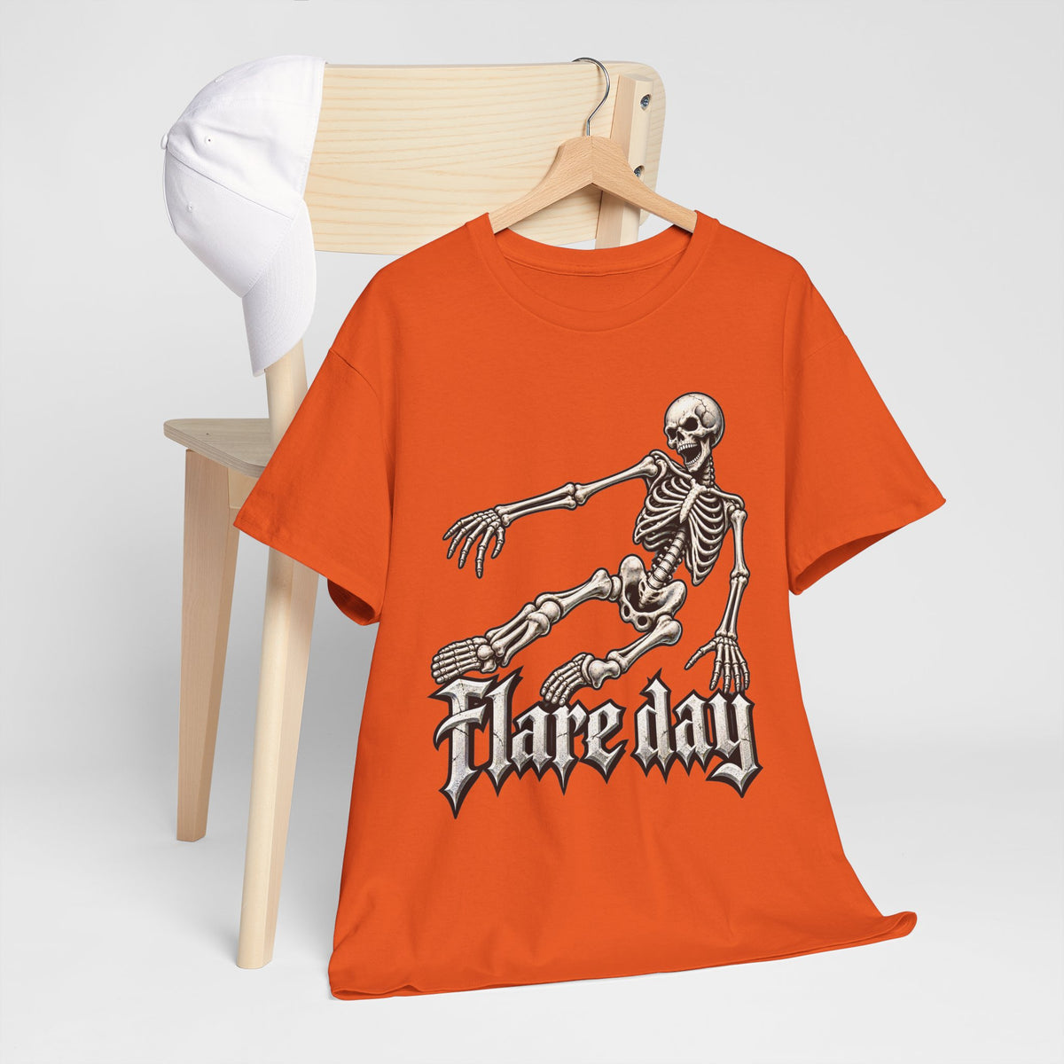 Fair Day Multiple Sclerosis Awareness Skeleton Tee | Skate Skull Graphic T-Shirt