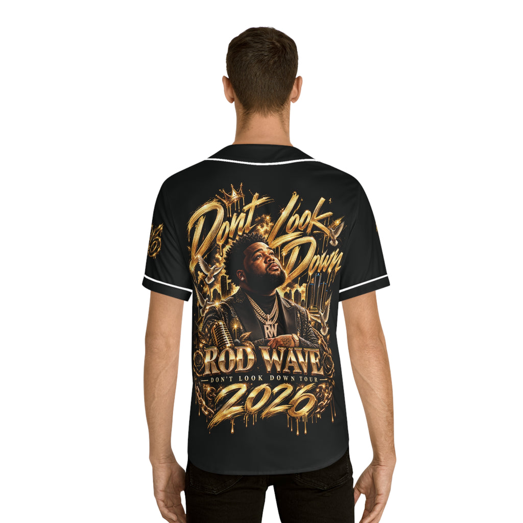 Dont Look Down Rod Wave 2020 Baseball Jersey All Over Print
