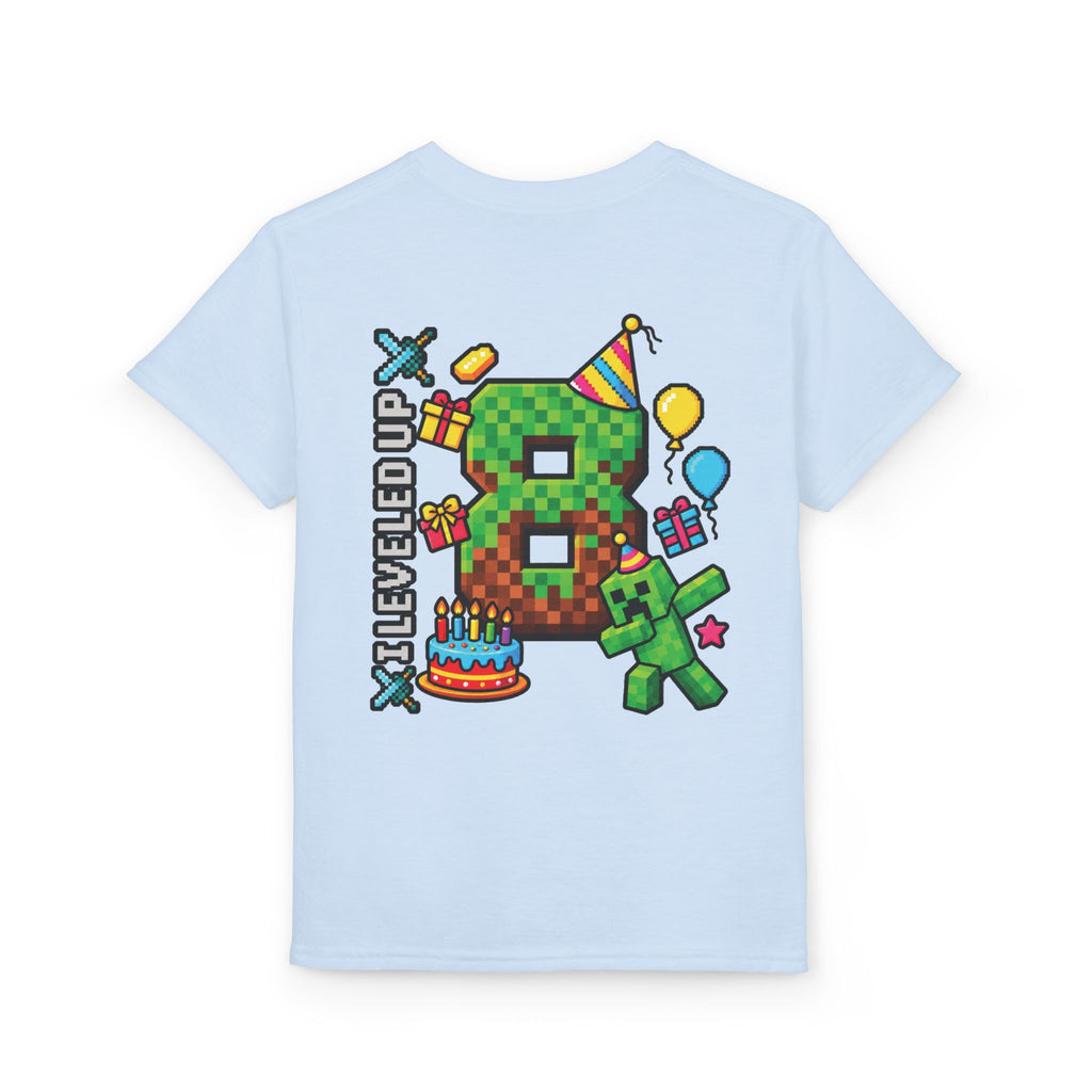 Bruh It’s My Birthday Minecraft-Inspired Youth T-Shirt