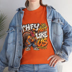They Not Like Us Turkey Tee | Streetwear Thanksgiving Graphic Shirt