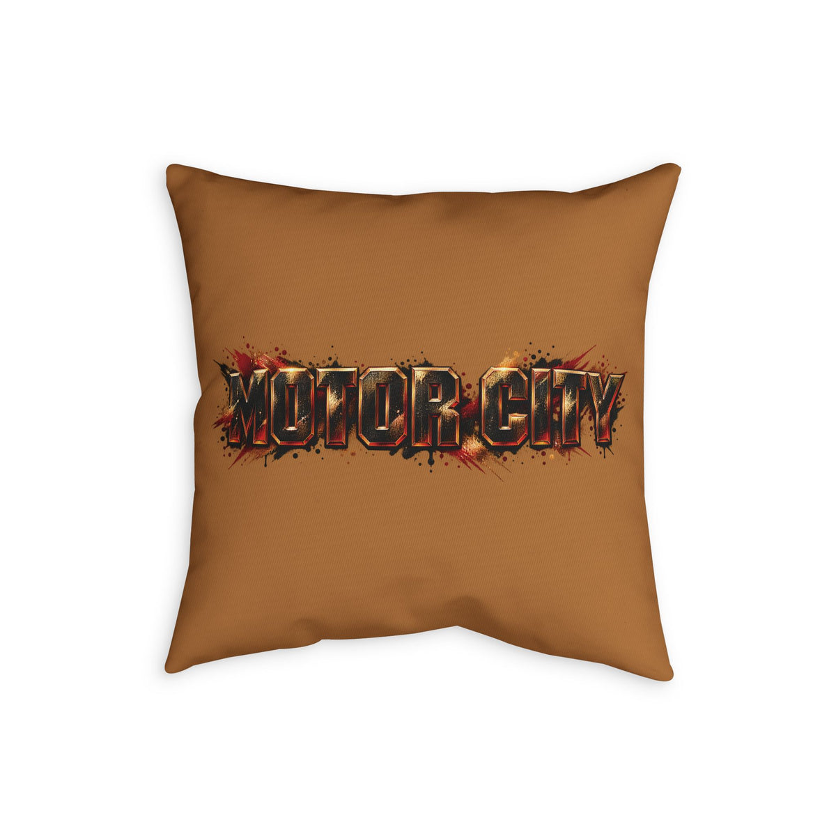 Motor City Detroit Skyline Pillowcase