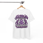 Never Walk Alone Lupus Ribbon Tee | Purple Awareness Ribbon, Support Shirt
