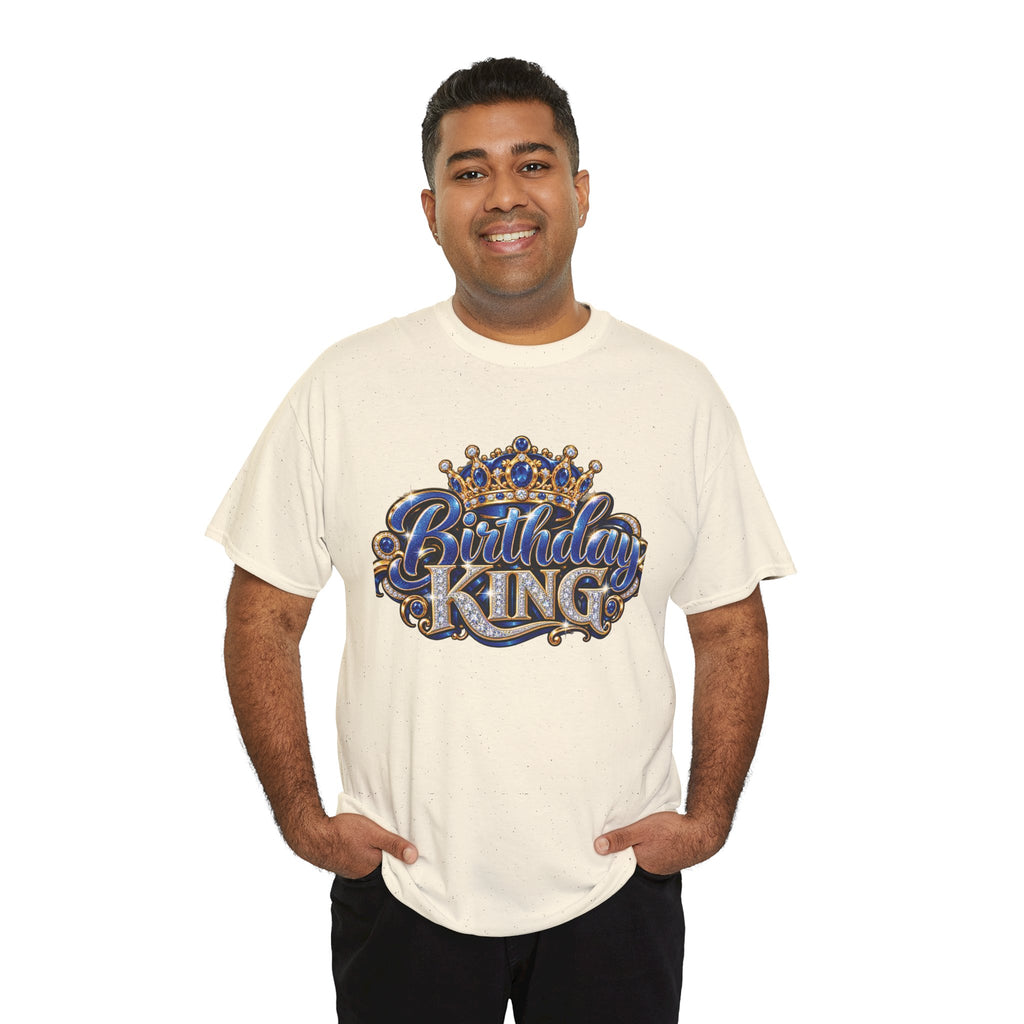 Birthday King Crown Graphic T-Shirt
