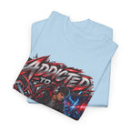 Addicted to Gaming Graphic T-Shirt