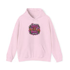 Girls Who Rock Roll Skate Hoodie | Retro Neon Skate Graphic