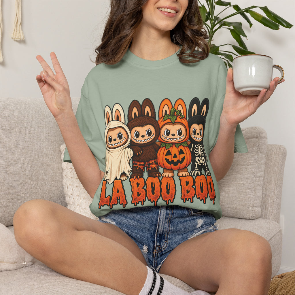 La Boo Boo halloween characters T-shirt | cute vintage spooky shirt