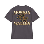 M Wallen portrait T-Shirt | Country Music tee, MV logo back