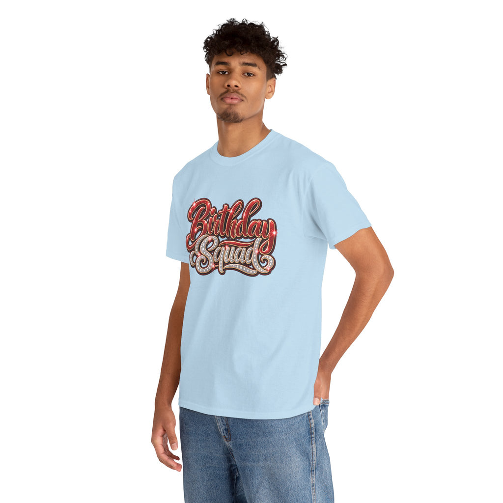 Birthday Squad Graphic T-Shirt