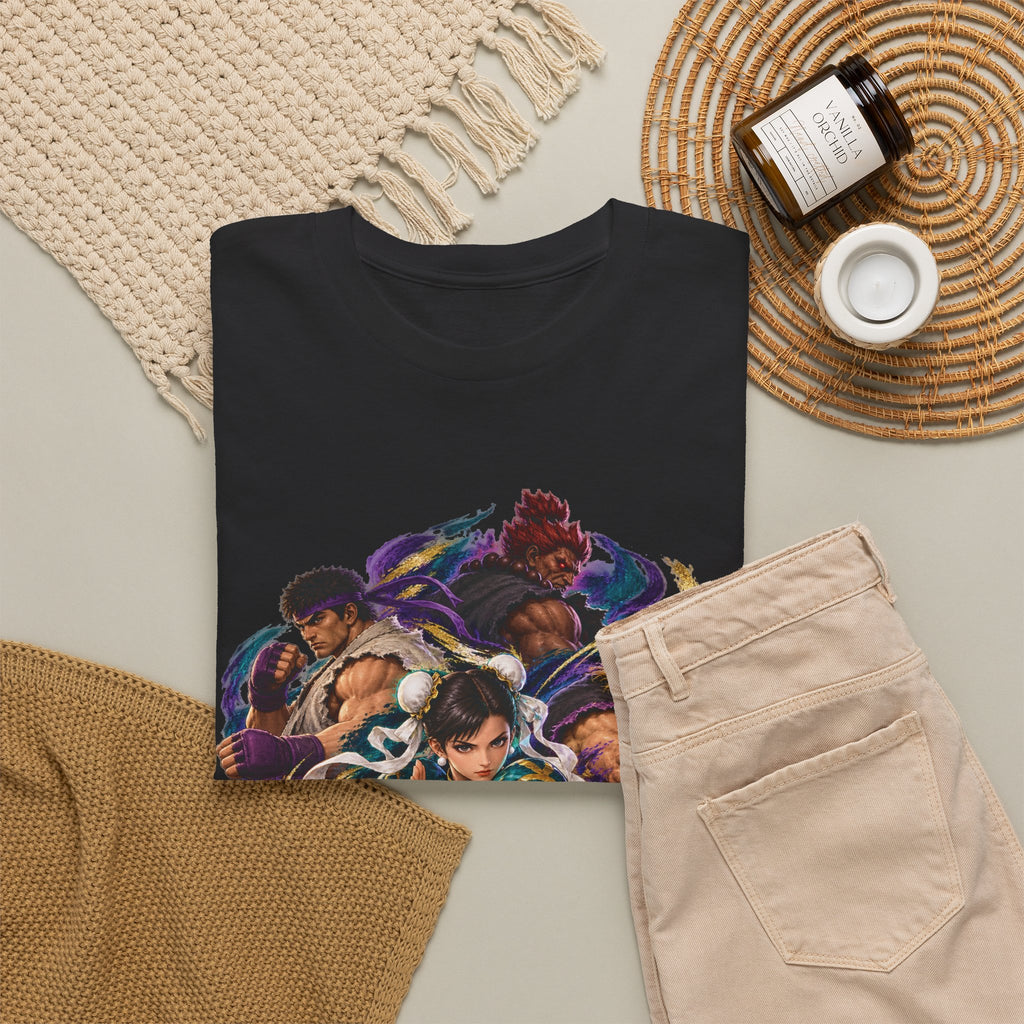 Street Fighter Characters Graphic T-Shirt