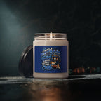 Detroit Football Lion Design Candle | Scented Soy Candle 9oz