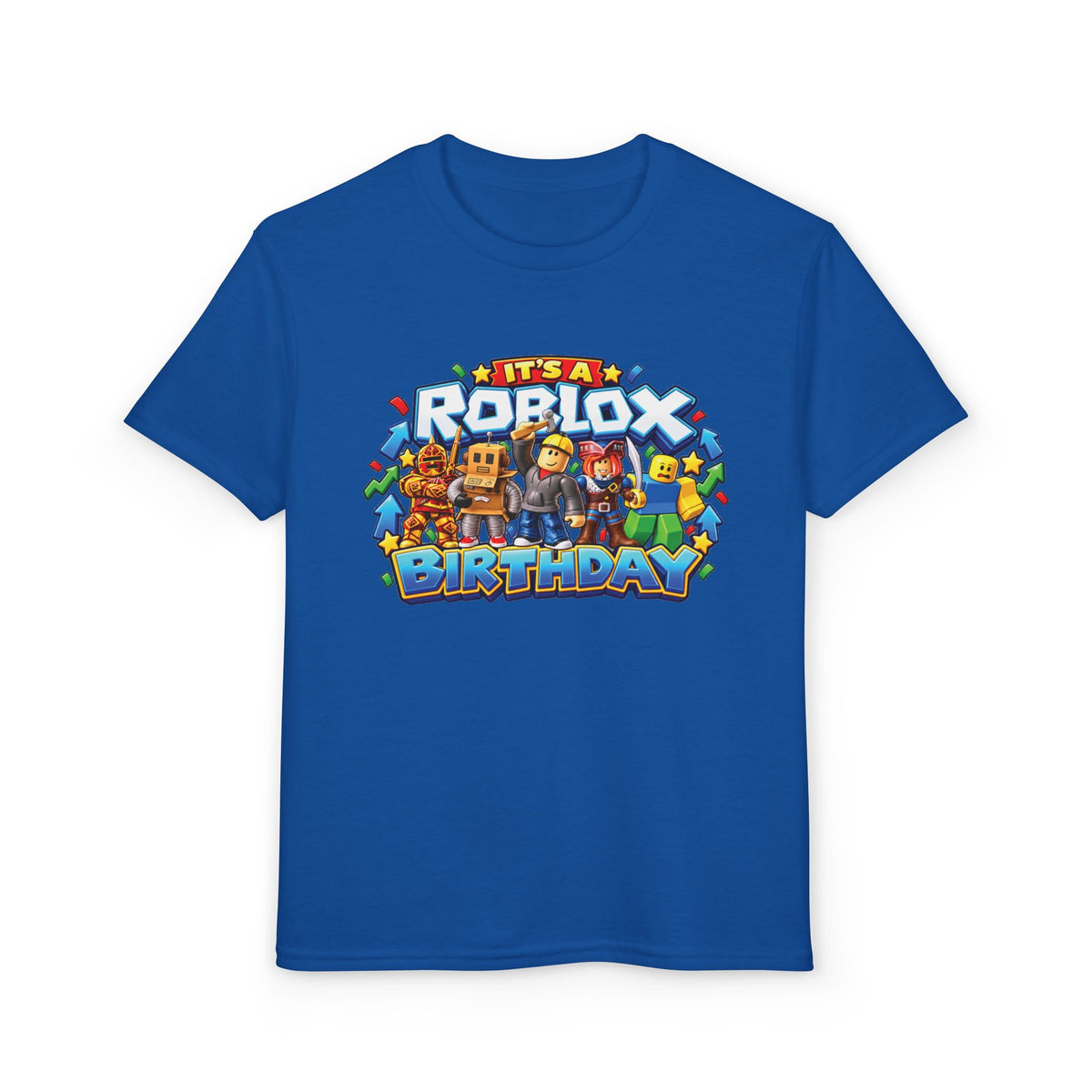Roblox Birthday “Leveling Up to 5” Youth T-Shirt