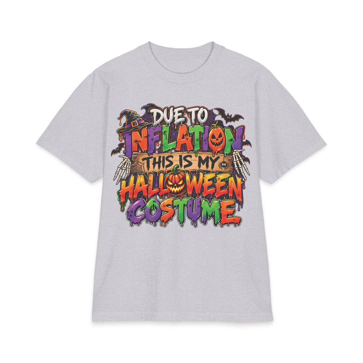 Due to Inflation This Is My Halloween Costume T-Shirt | Funny Halloween Tee