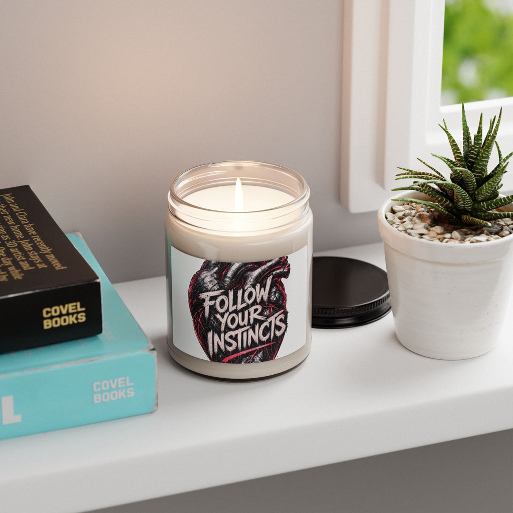 Anatomic Heart Follow Your Instincts Candle | Scented Soy 9oz
