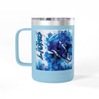 Blue Football Helmet Lions mug | 15oz Tumbler