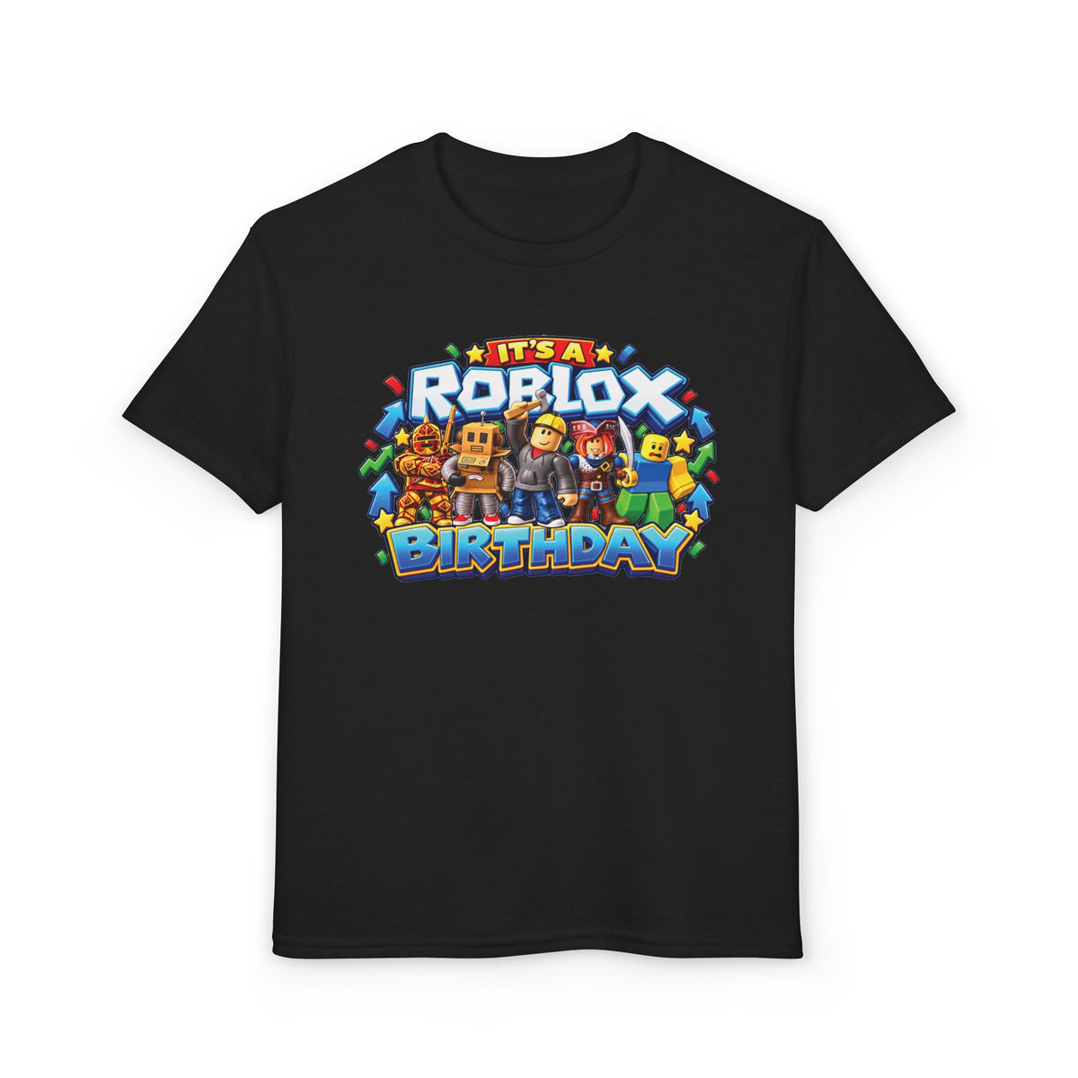 Roblox Birthday Leveling Up to 6 Youth T-Shirt