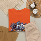Detroit Batter Up T-Shirt | Baseball City Skyline Tee