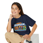 Youth Roblox Birthday T-Shirt – Leveling Up to 12