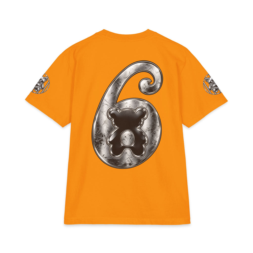 10 Years of 6lack Tour graphic T-Shirt | Number 6 back design