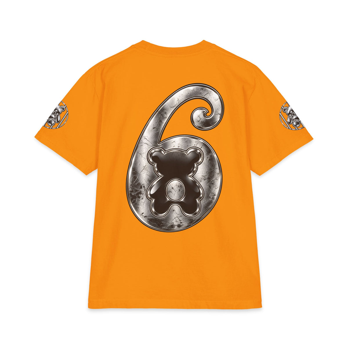 10 Years of 6lack Tour graphic T-Shirt | Number 6 back design