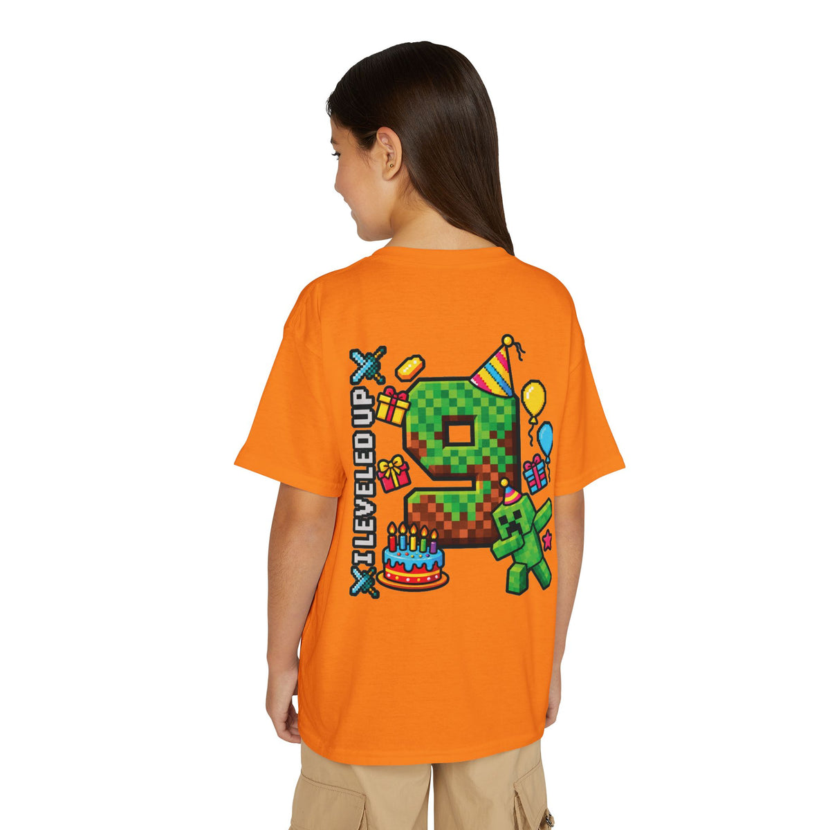 Minecraft Birthday Youth T-Shirt – “Bruh, It’s My Birthday” Gamer Party Tee