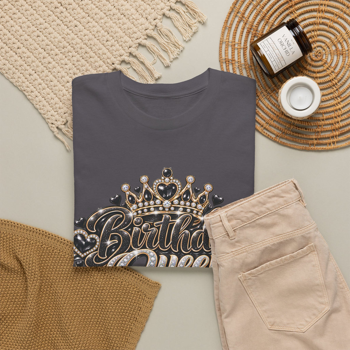 Birthday Queen Crown T-Shirt