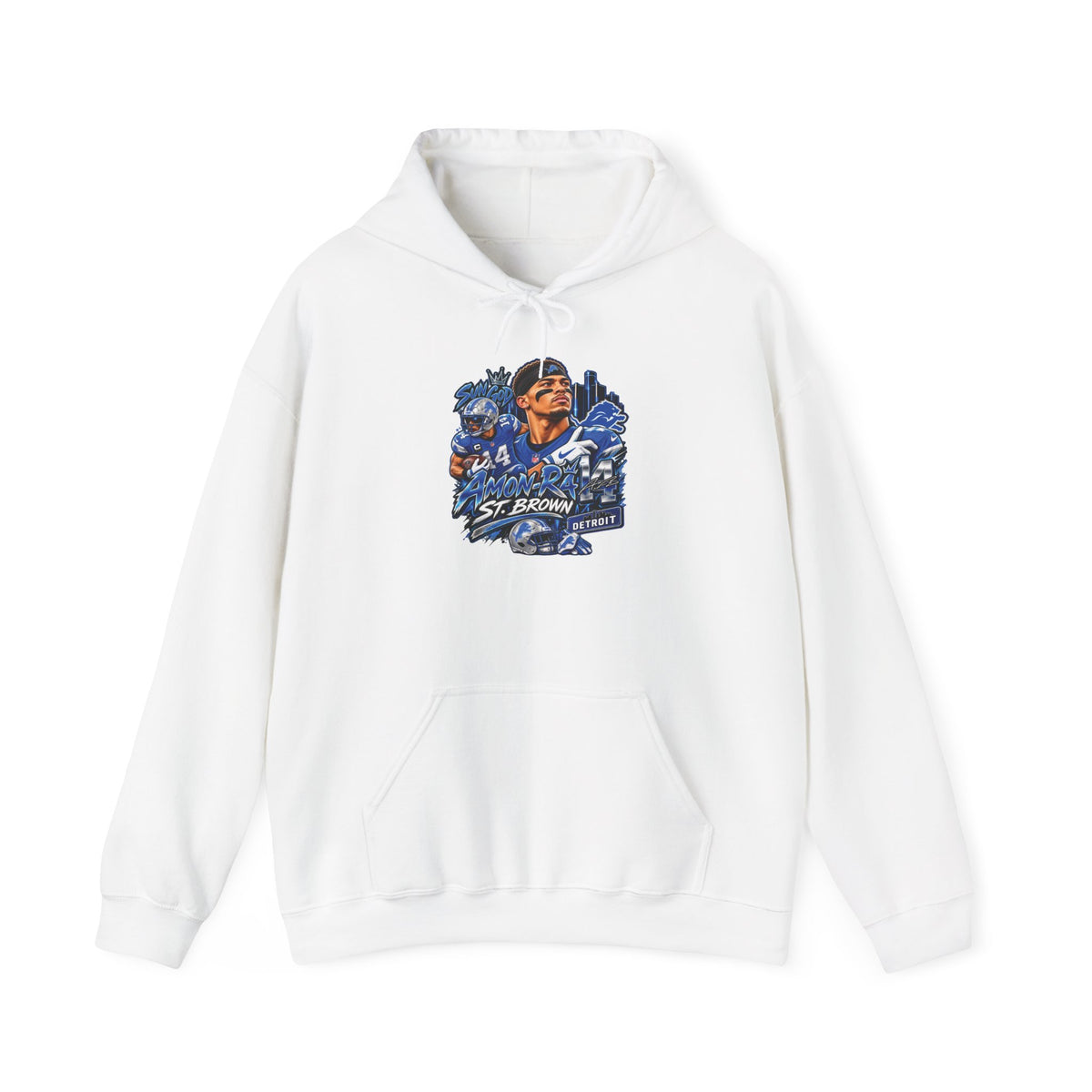 Detroit Lions Football Hoodie | No Weaknesses Team Spirit