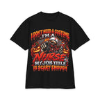 I Dont Need A Costume Im A Nurse Short Sleeve T-Shirt | Halloween Nurse Tee