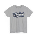 Detroit Script Tee | 313 Drip Skyline T-Shirt