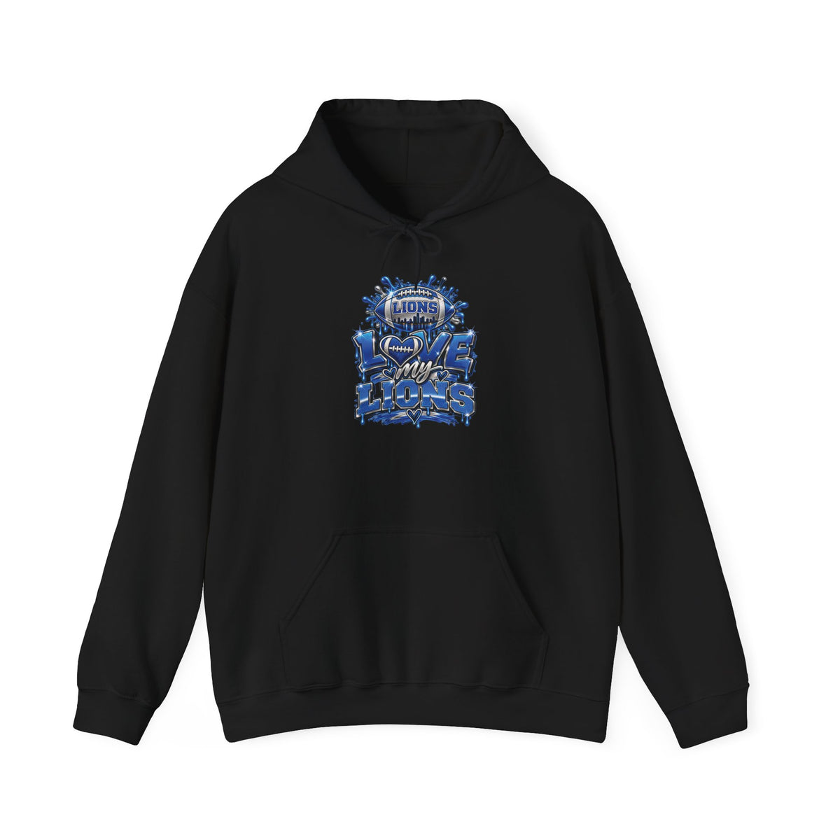 Love my Detroit Lions hoodie