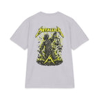 Metallica Skull Clock T-Shirt | Rock Band Graphic Tee