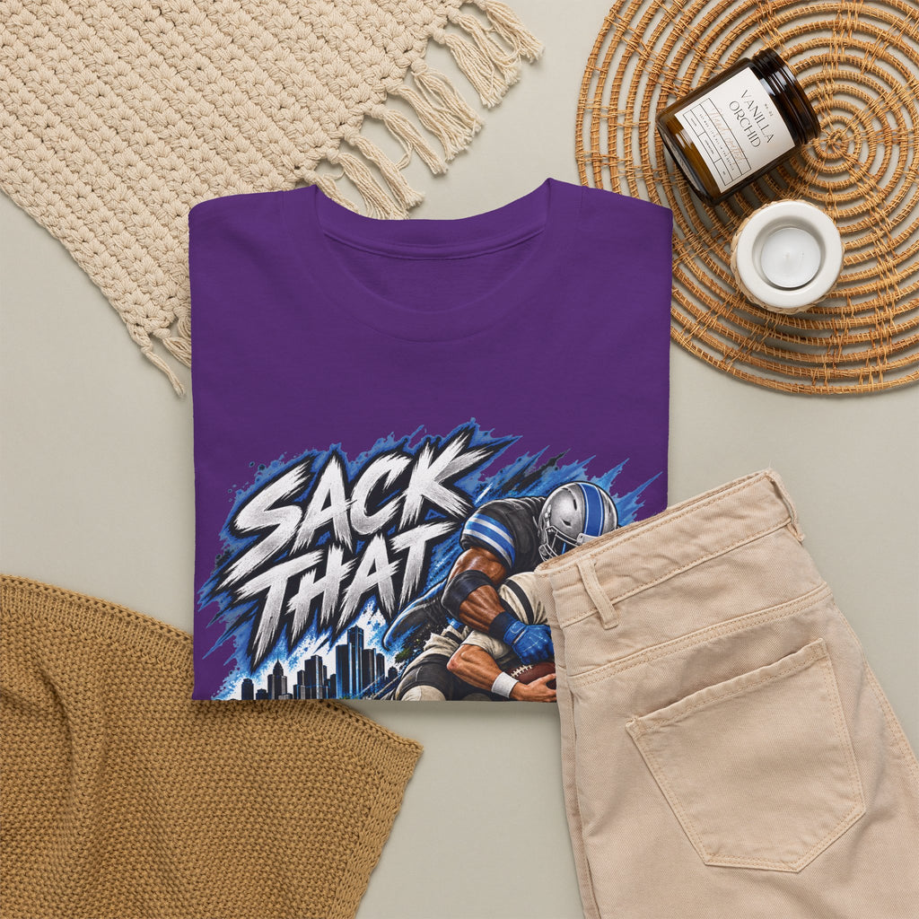 Sack That MF Lions football Graphic T-Shirt