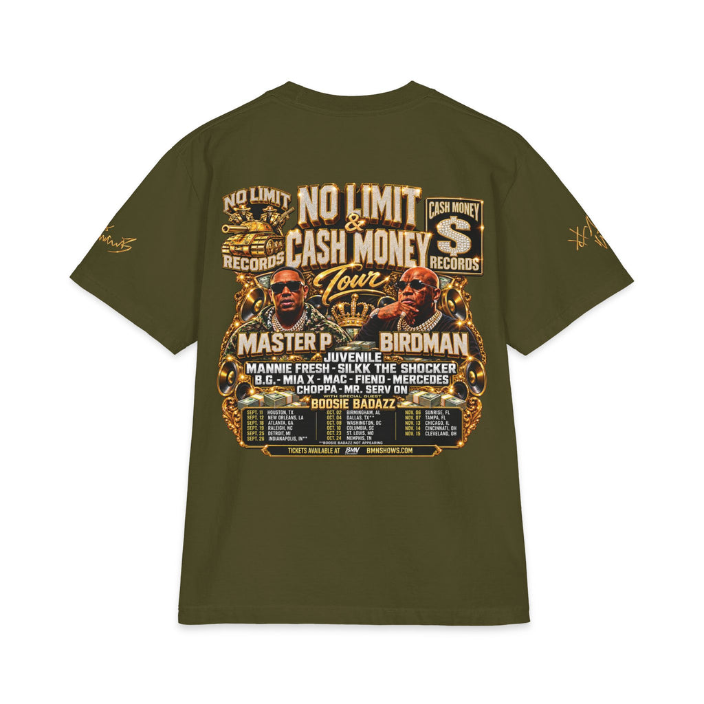 No Limit Cash Money Tour Shirt | Rap Crew Vintage Concert Tee